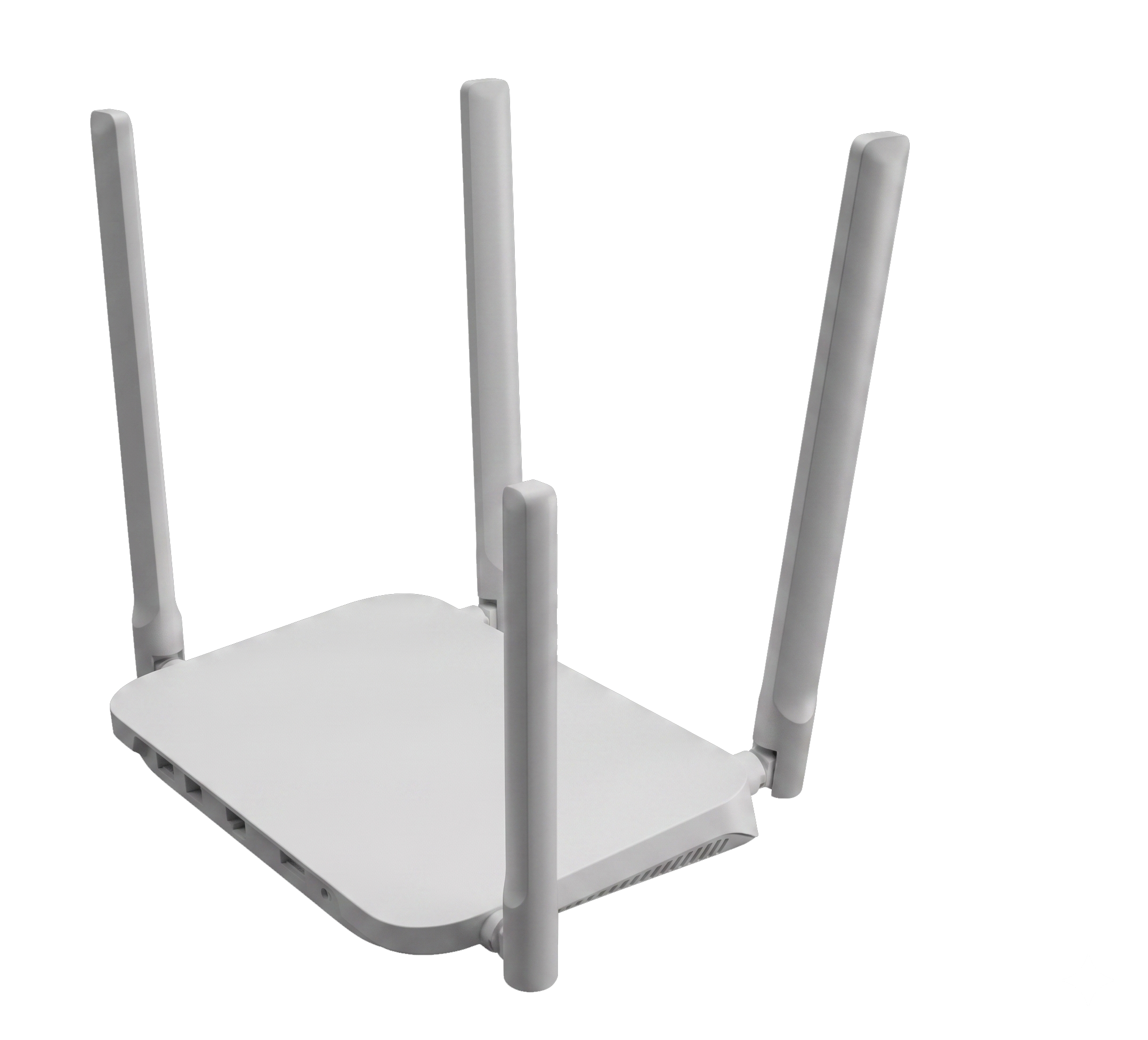Router con fibra óptica